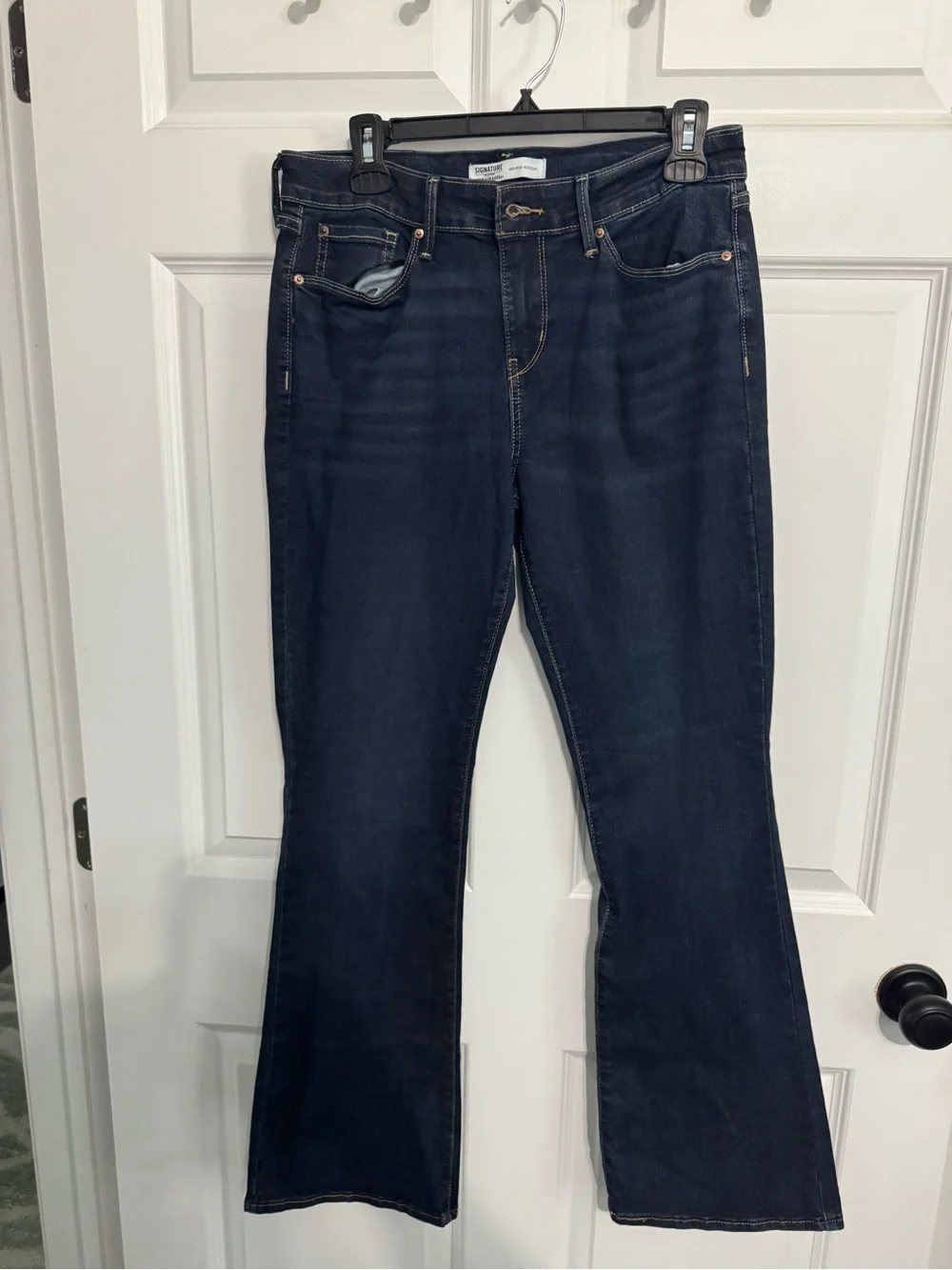 Signature by Levi Strauss Women’s Blue Bootcut Jeans Trio